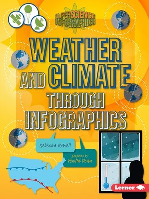 cover image of Weather and Climate through Infographics